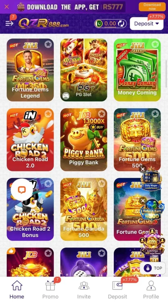 Qzr888 Game